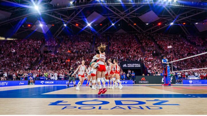 Polônia venceu a China e está na semifinal da Liga das Nações (VNL) (Foto: divulgação, FIVB)