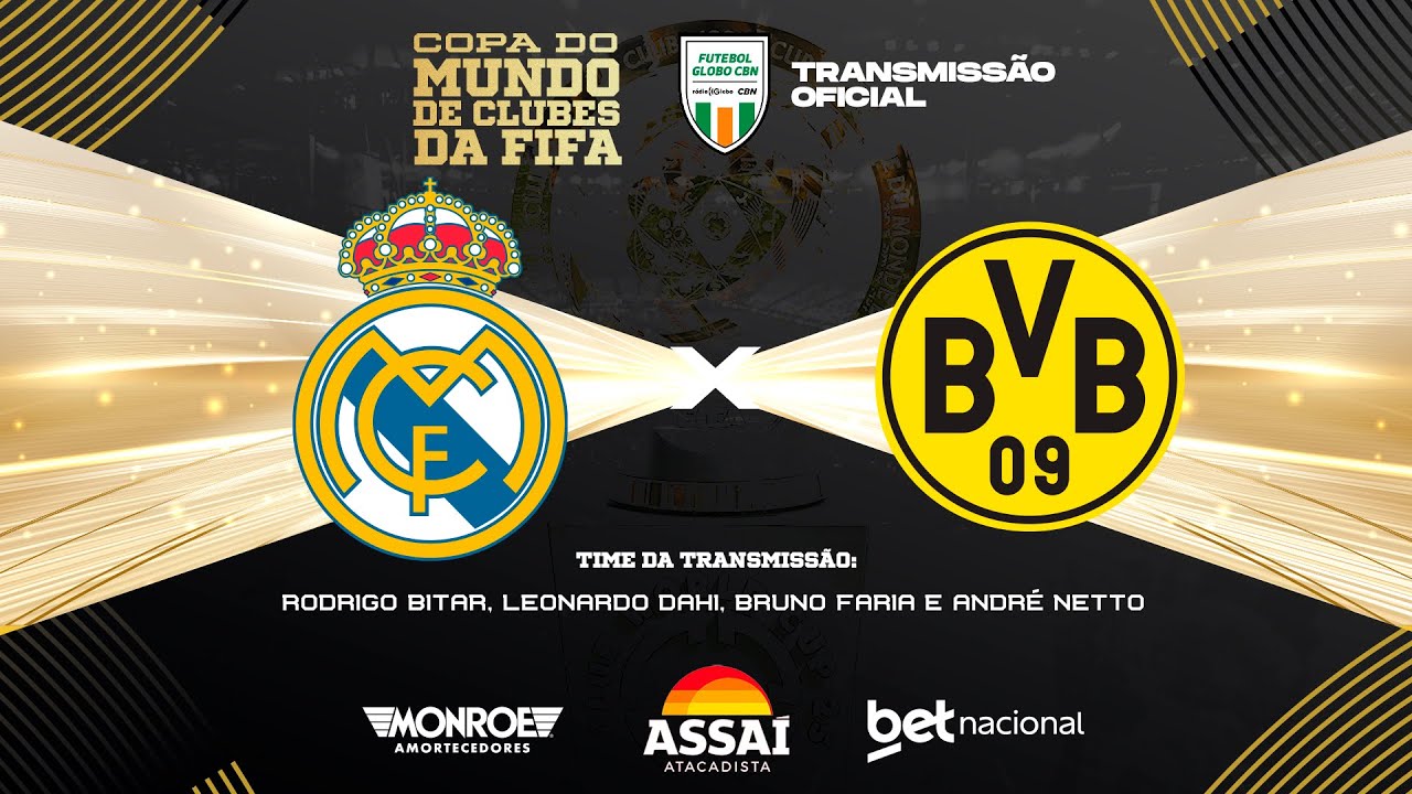 Real elimina o Borussia e vai à semi da Copa do Mundo de Clubes