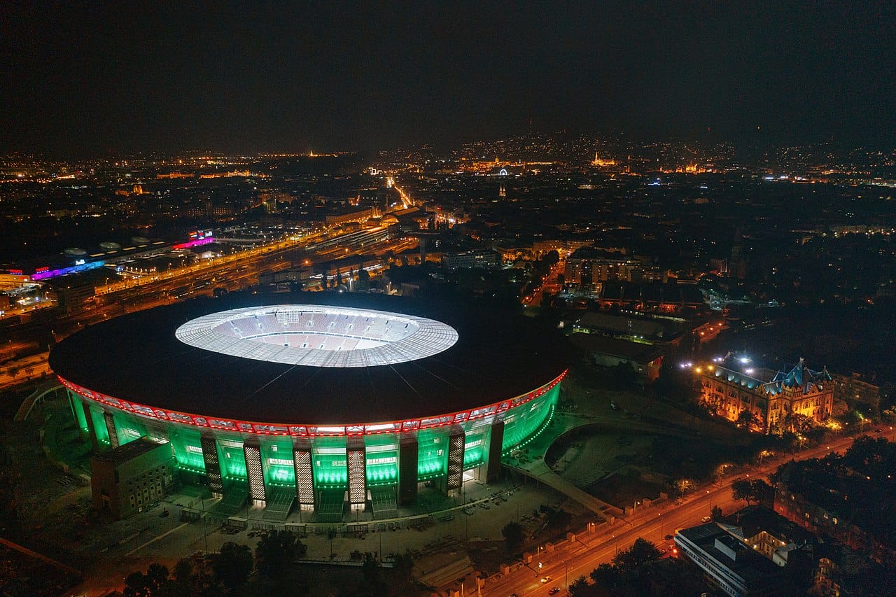 Arena Puskas, em Budapeste, recebe a final da UEFA Champions League 2025/2026