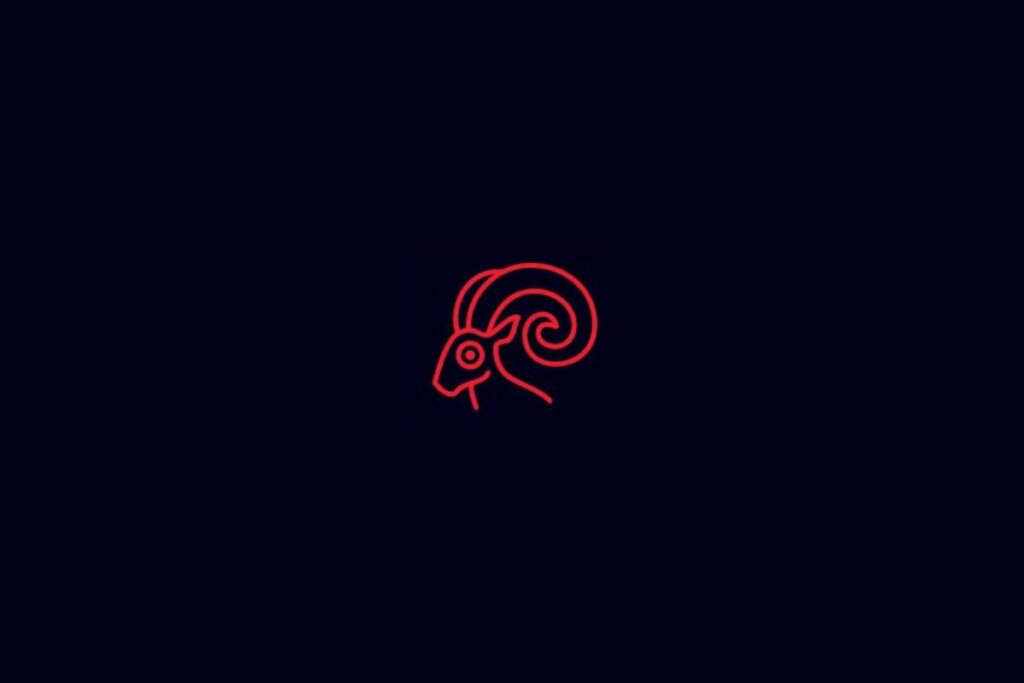 Ilustração do signo de Ãries