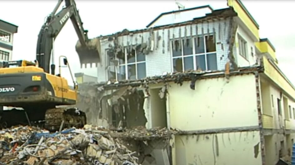 Desabamento Correios Içara