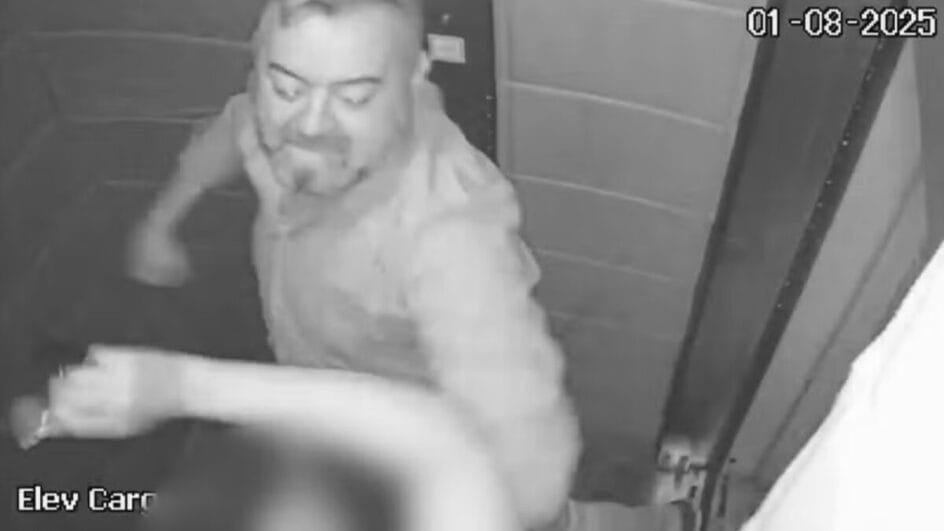 Agressão no elevador no DF