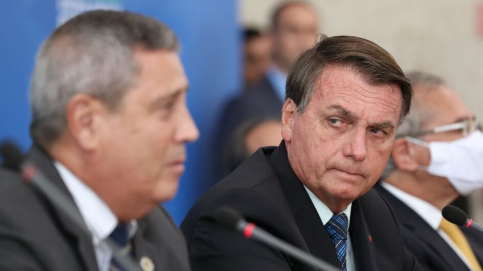 Jair Bolsonaro e Braga Netto