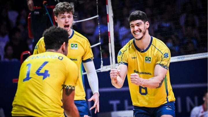 Como ficou o Brasil no ranking mundial vôlei masculino 2025