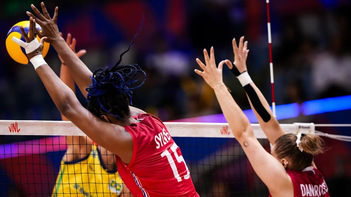 Brasil x França pela VNL, também jogarão no Mundial de Vôlei Feminino
