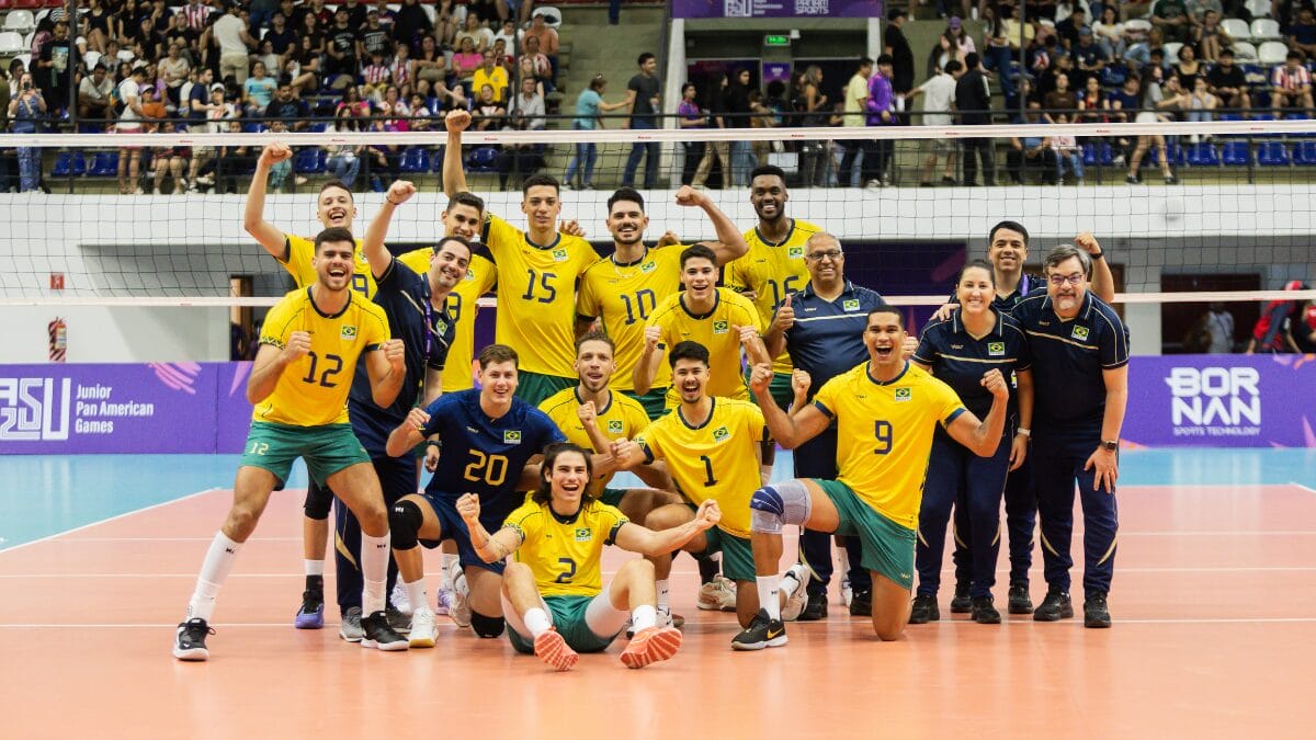 Seleção Brasileira masculina de vôlei no Pan Júnior