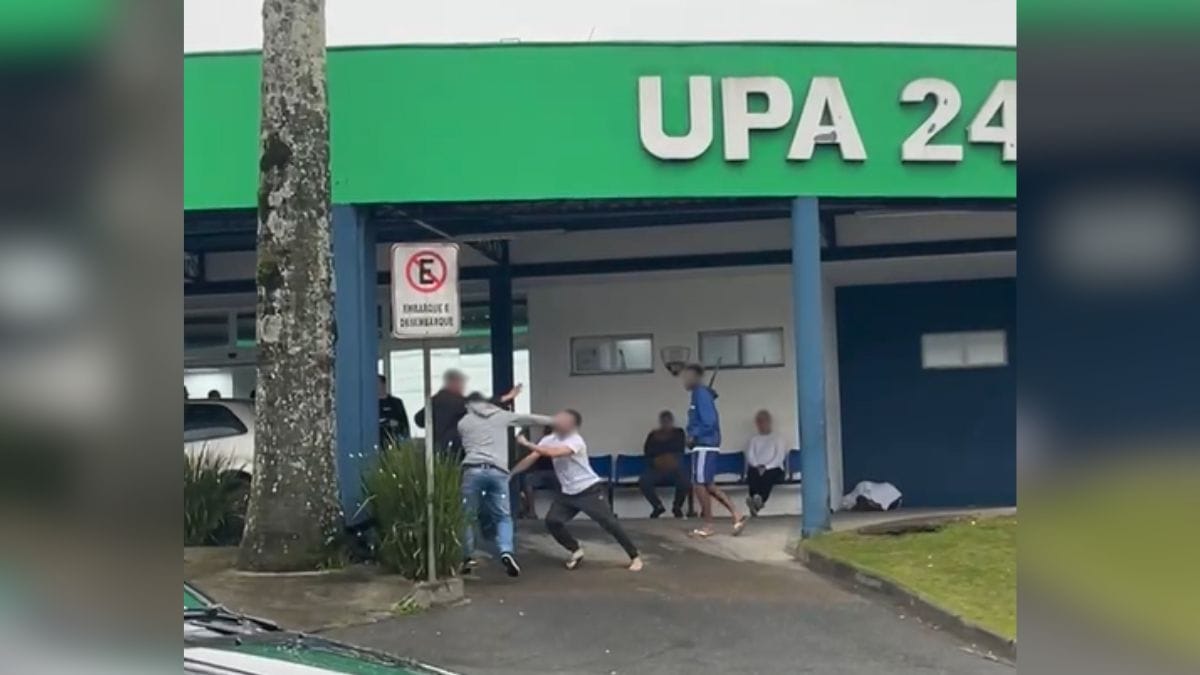 Briga em UPA de Joinville (SC)