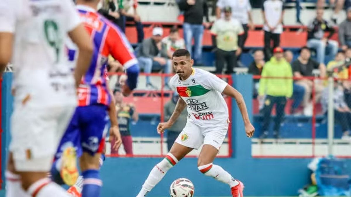 Brusque e Itabaiana pela Série C 2025 (Foto: Lucas Gabriel Cardoso, Brusque FC)