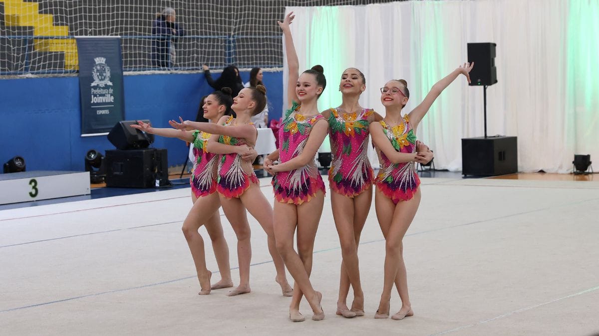 Campeonato Estadual de Ginástica Rítmica em Joinville (SC)