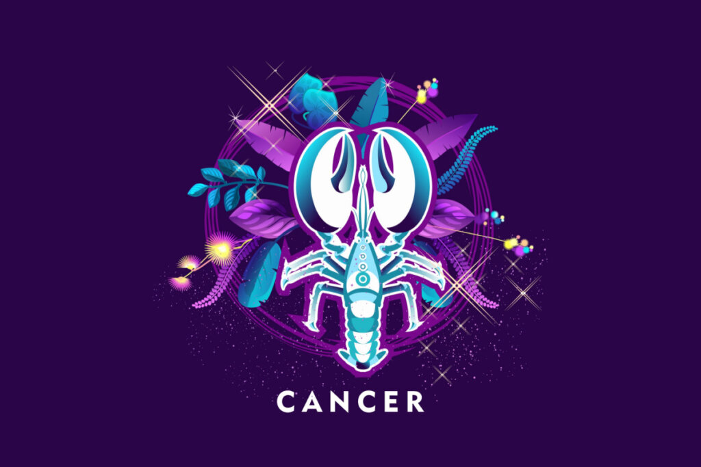 SÃmbolo do signo de câncer