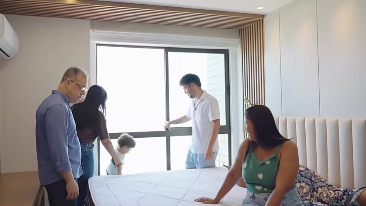 Casa do influencer Álvaro Xaro participante do Dança dos Famosos