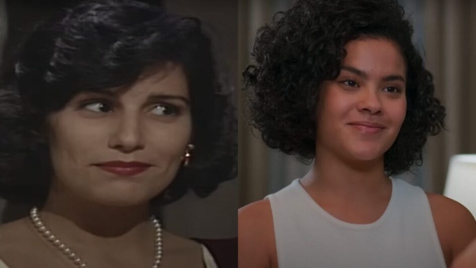 Cena em que Fátima ameaça entregar Celina em Vale Tudo (14)