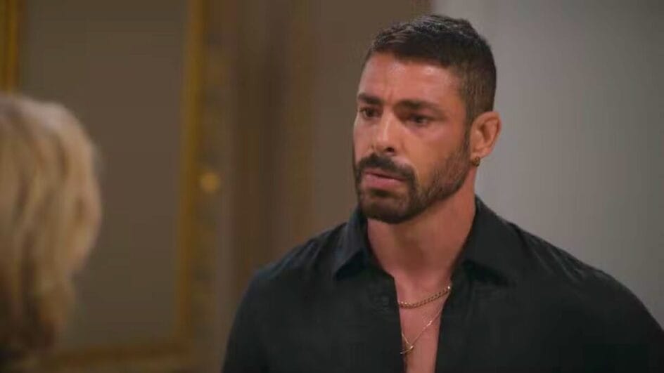 César decide fugir do casamento com Olavo em Vale Tudo