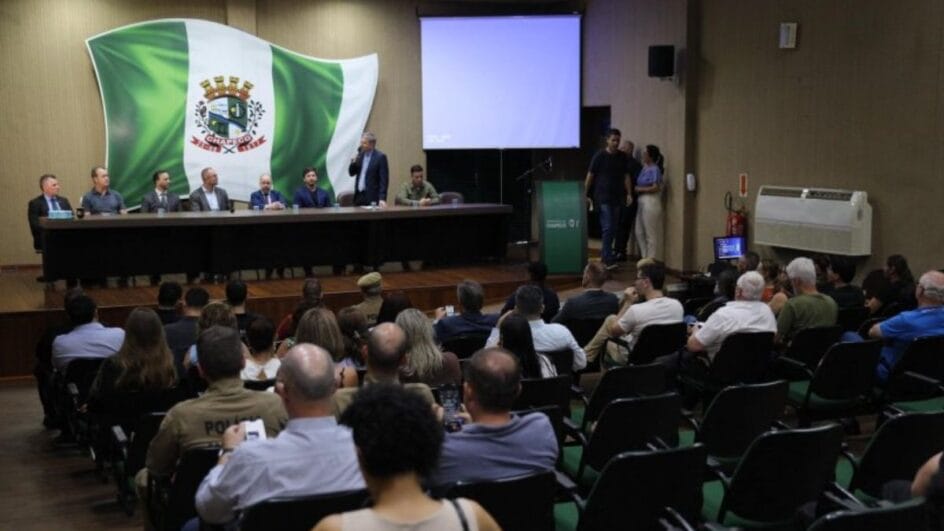 Resultados do ano passado foram apresentados em primeira edição de anuário municipal de segurança pública em Chapecó (Foto: Divulgação)