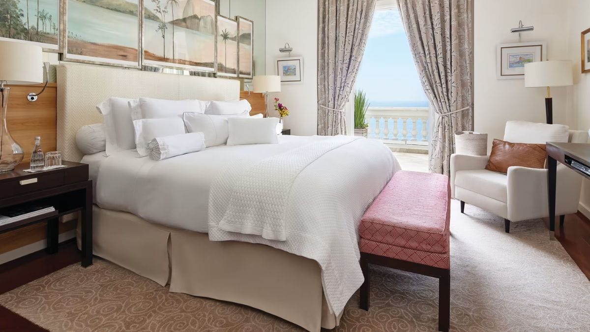 Suíte de Odete Roitman no Copacabana Palace em Vale Tudo