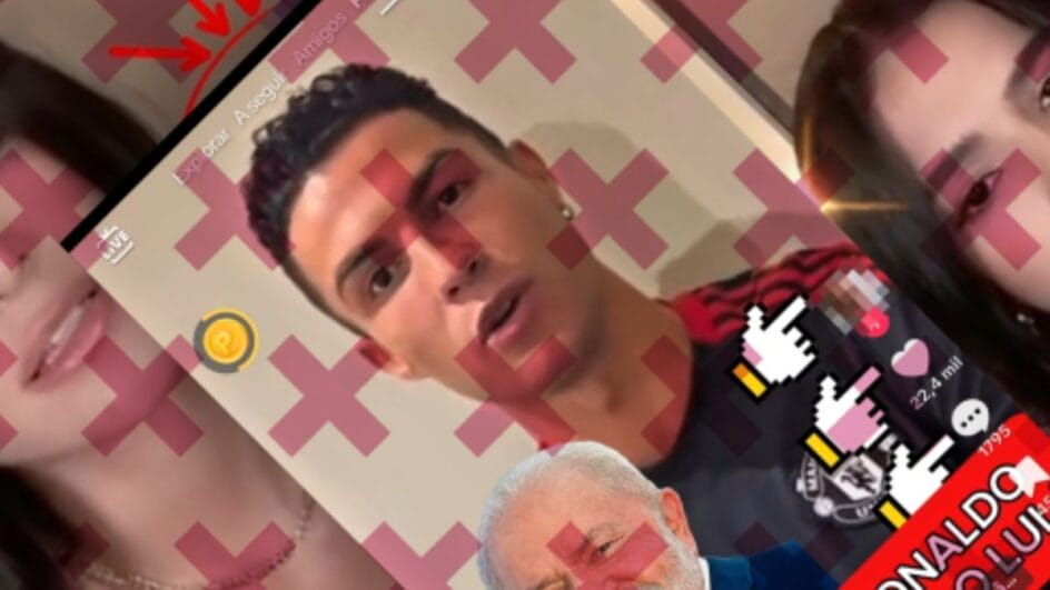 Vídeos alteram falas de celebridades para sugerir suposto apoio a Lula nas eleições de 2026 (Foto: Comprova, reprodução)