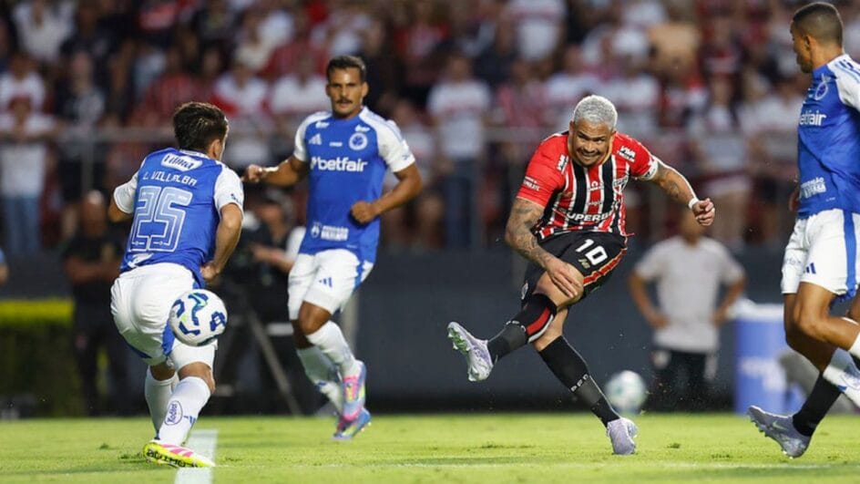 Cruzeiro e São Paulo jogarão neste sábado (Foto: Rubens Chiri e Paulo Pinto, Saopaulofc.net)