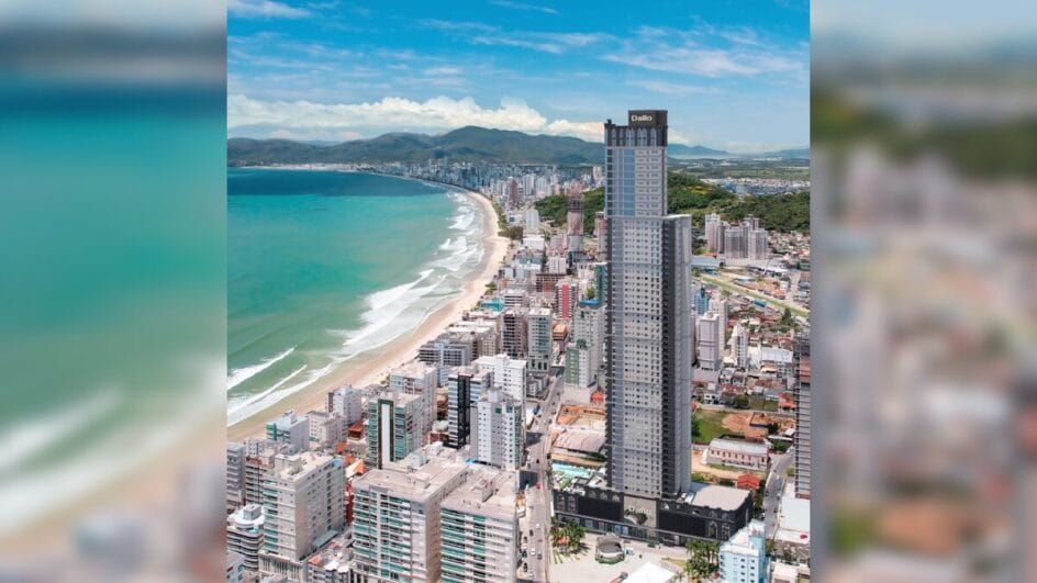 O prédio gigante que pode colocar Itapema no ranking dos edifícios mais altos do Brasil