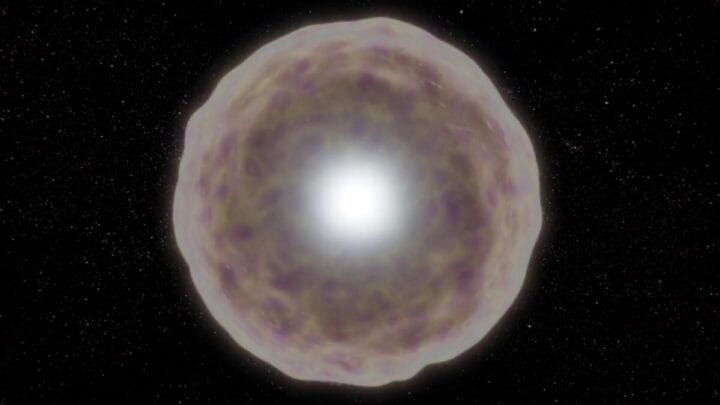 Explosão estelar rara e impressionante confirma teoria da estrutura de cebola