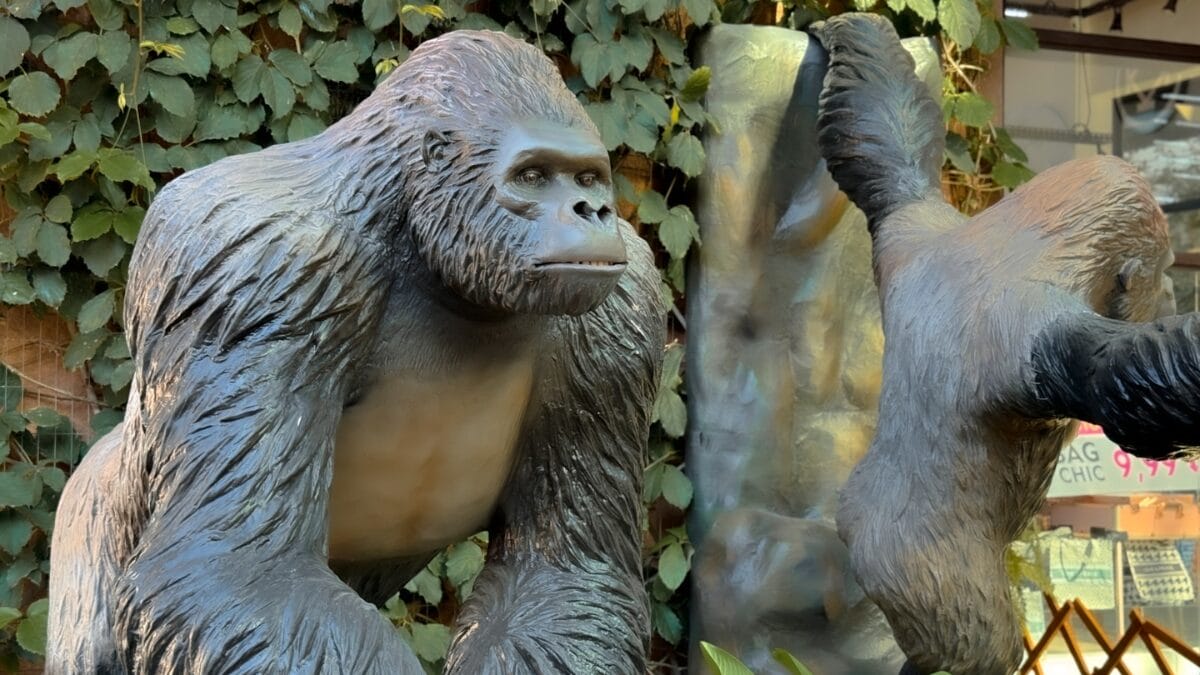 Réplicas gigantes de animais selvagens invadem o Porto Belo Outlet Premium em exposição gratuita