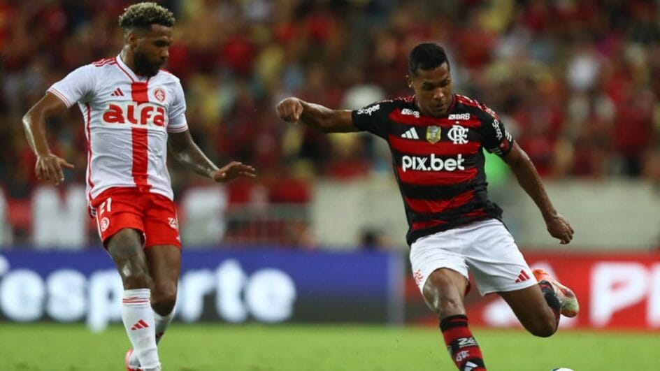 Flamengo e Internacional jogarão nesta quarta-feira