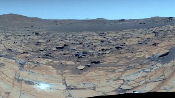 Formações rochosas de Marte (Foto: NASA, JPL-Caltech, ASU, MSSS)
