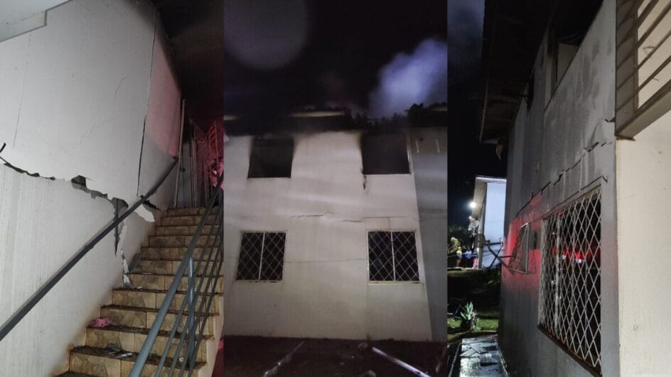 Criança fica ferida após explosão e incêndio em apartamento de Chapecó