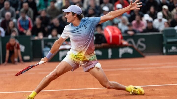 João Fonseca em Roland Garros 2025