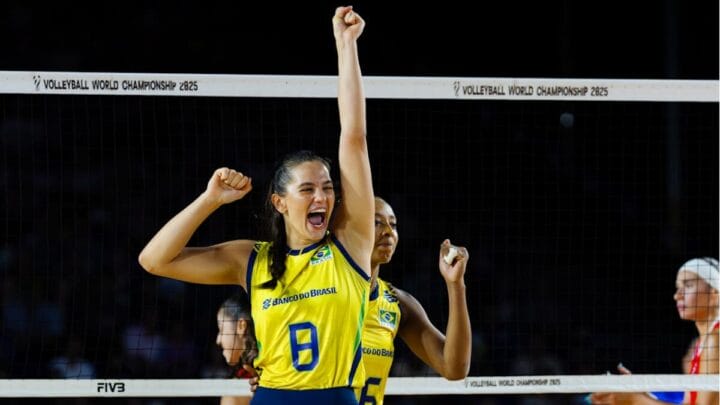 Júlia Kudiess da Seleção Brasileira feminina de vôlei