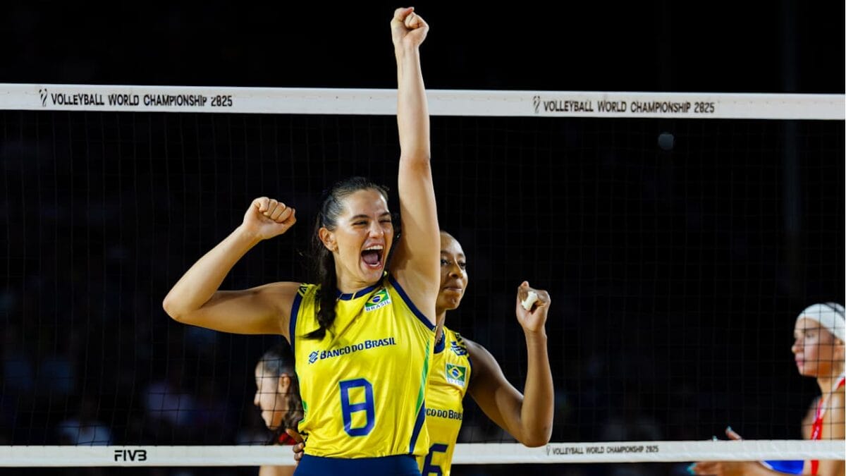 Júlia Kudiess da Seleção Brasileira feminina de vôlei