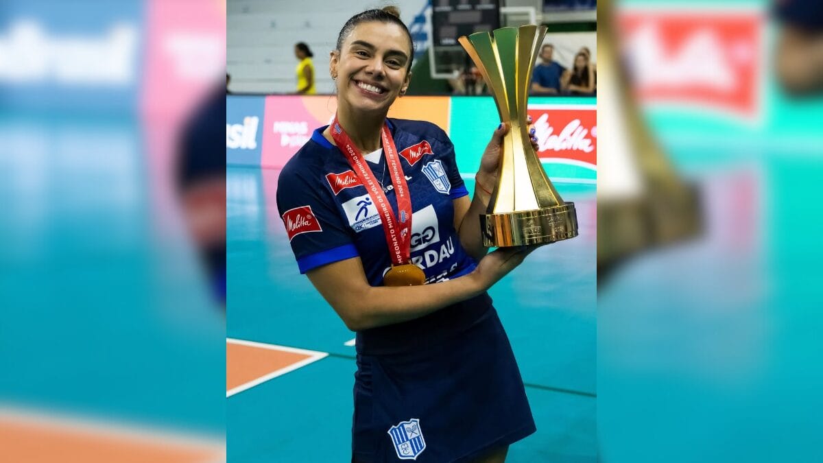 Kika como Campeã Mineira 2024