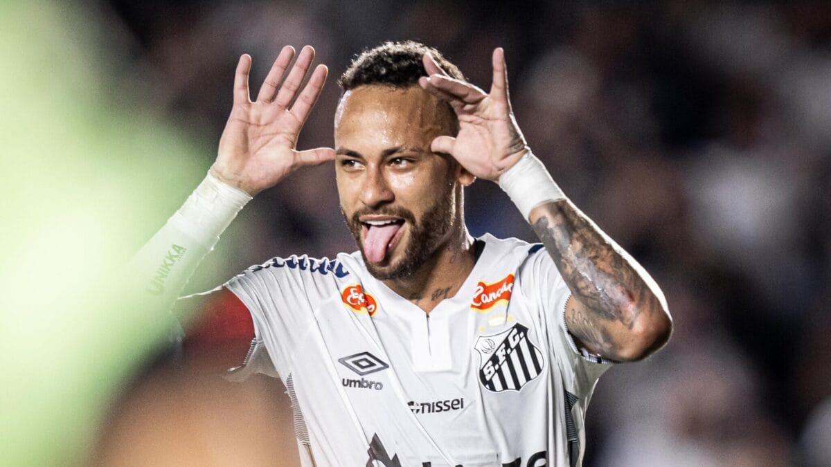 Neymar é o camisa 10 do Santos (Foto: Divulgação, Santos)