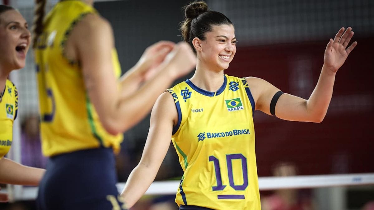 Brasil está invicto na competição até aqui (Foto: FIVB, Divulgação)