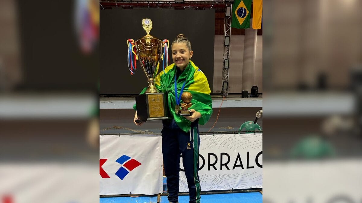 Sofia foi eleita a melhor líbero, defensora e receptora do Sul-Americano 2024
