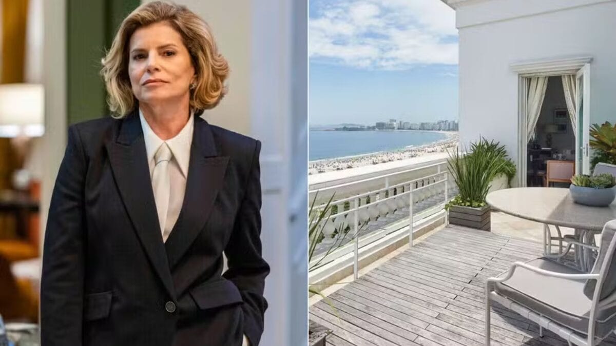 Suíte de Odete Roitman no Copacabana Palace em Vale Tudo