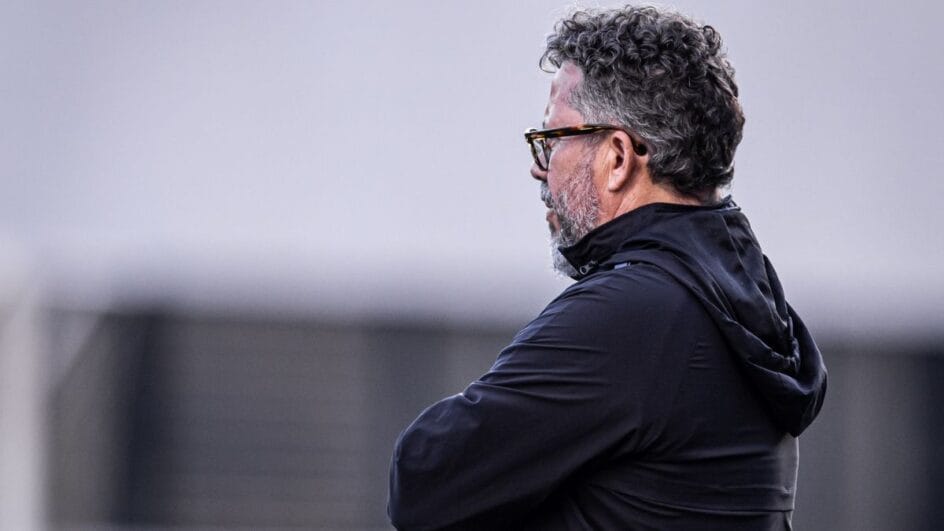 Treinador Cleber Xavier foi demitido pelo Santos (Foto: Raul Baretta, Santos FC)