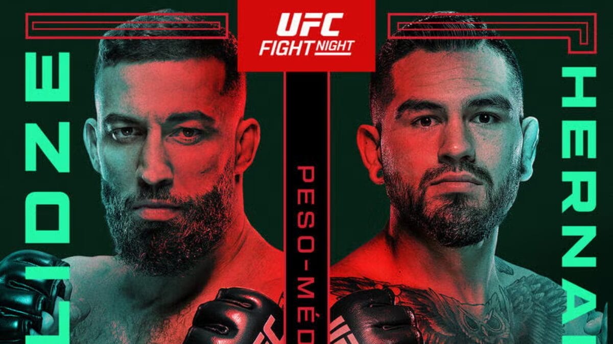 UFC Vegas 109 Dolidze x Hernandez: Card completo e onde assistir