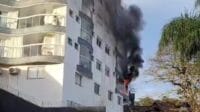 incêndio bebê varanda