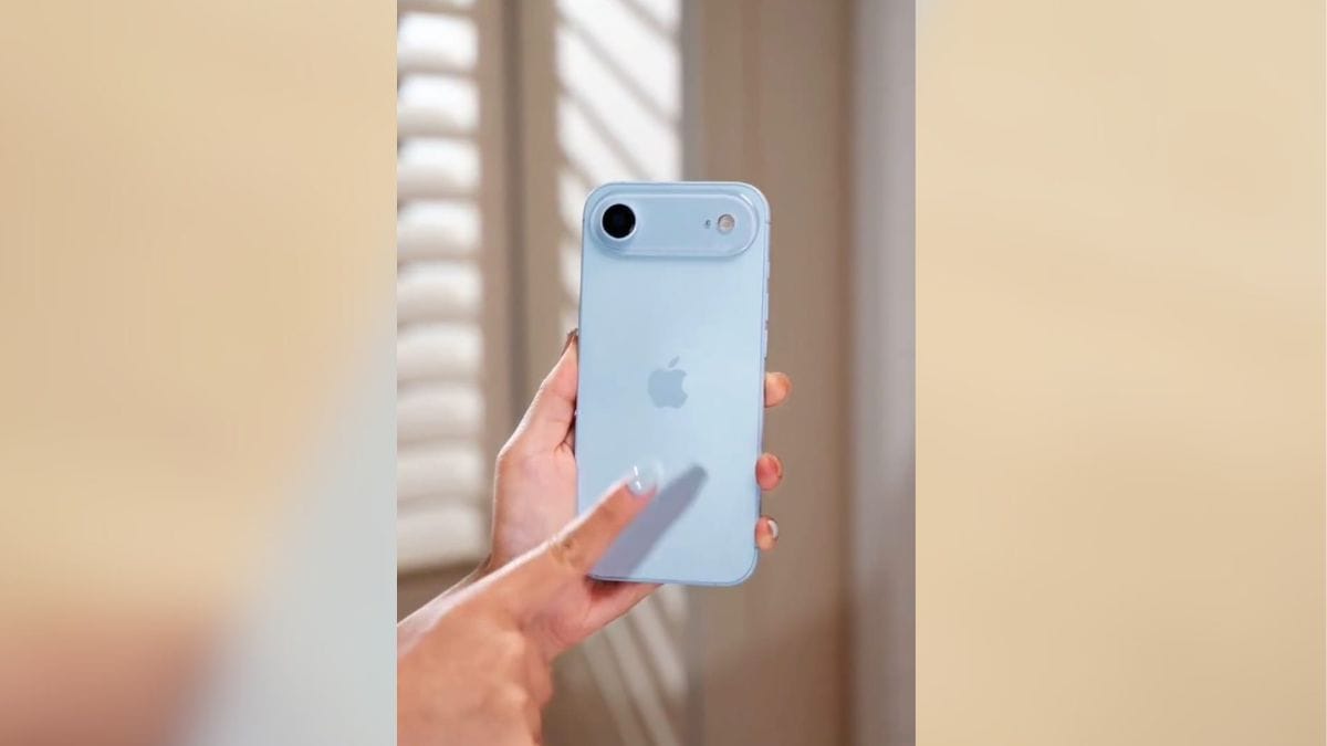 Vazam imagens do iPhone 17 Air 