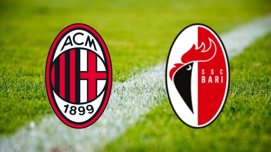 Milan x Bari (Arte: NSC Total)