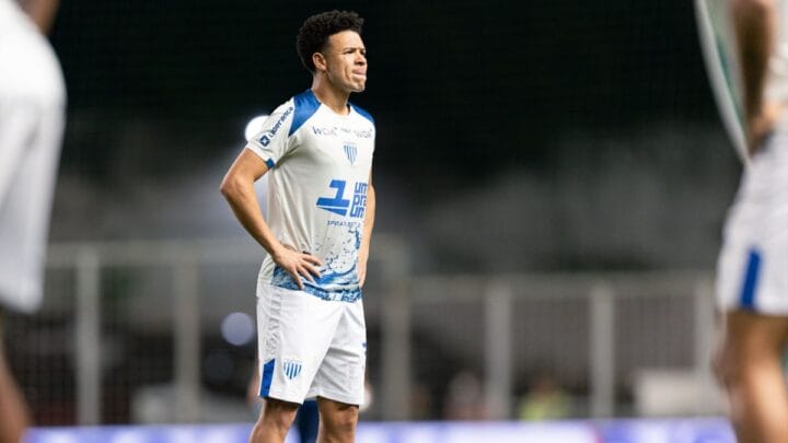 Marquinhos Gabriel é um dos líderes dos jogadores do Avaí (Foto: Beno Kuster, divulgação AFC)