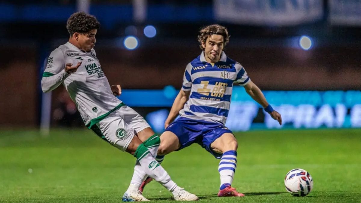Avaí venceu o Goiás por 2 x 1 na Ressacada, pela 25ª rodada da Série B (Foto: Fabiano Rateke, AFC)