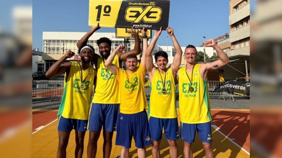 Equipe de basquete 3x3 do Our Team Joinville (Foto: Divulgação)