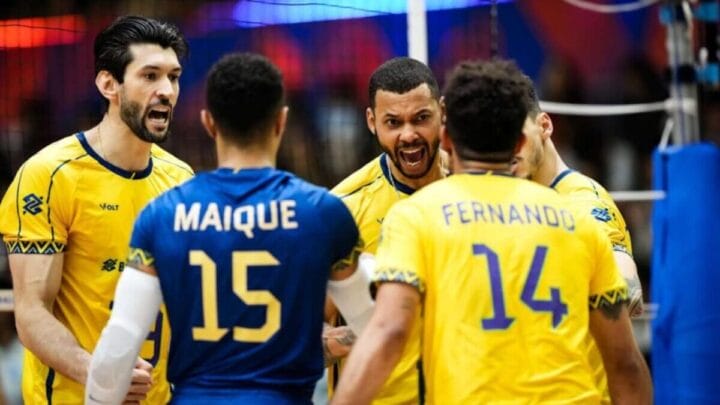 Brasil na VNL masculina 2025