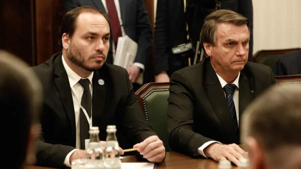 Carlos e Bolsonaro
