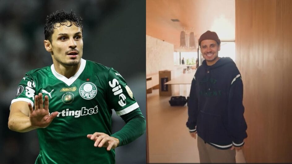 (Foto: Cesar Greco, Palmeiras | artvillemoveis, Instagram, Reprodução)