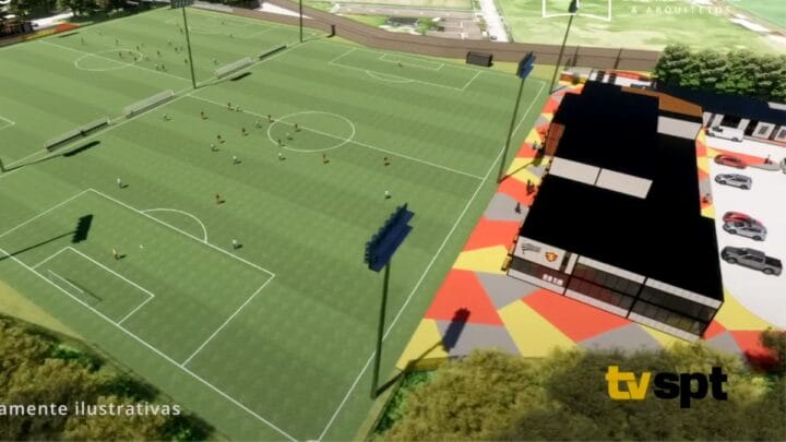 Projeto construção CT do Sport