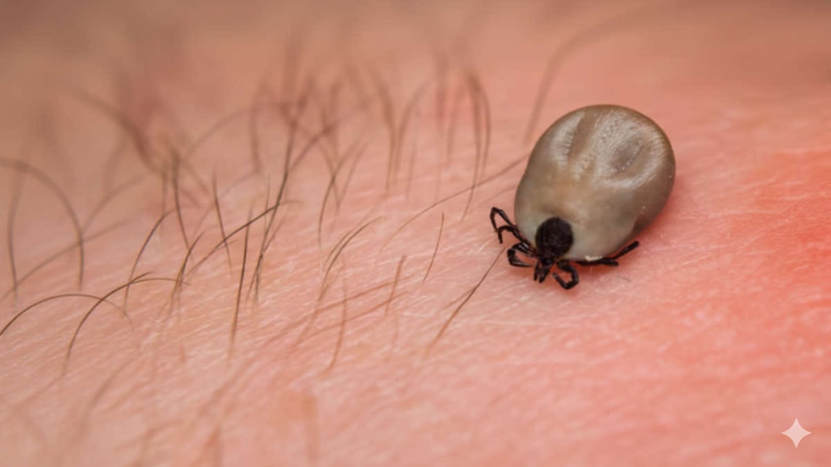 A síndrome alfa-gal: uma alergia à carne em ascensão, impulsionada por carrapatos, que impacta a saúde e os hábitos alimentares. (Foto: gerada por IA)