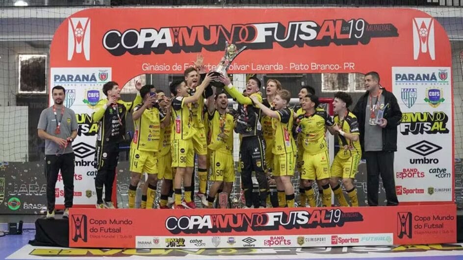 Jaraguá campeão da Copa Mundo do Futsal Sub-19 de 2024