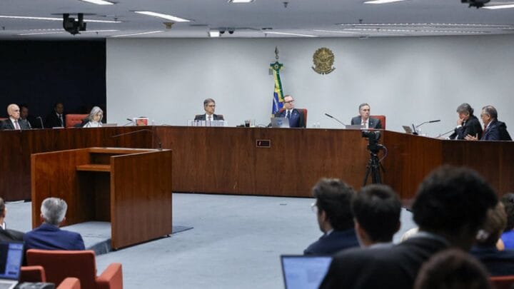 Primeira Turma do STF condenou ex-presidente Jair Bolsonaro a 27 anos e 3 meses de prisão por crimes ligados a golpe de Estado (Foto: Antonio Augusto, STF)